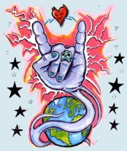 Rockin' all over the world by Dave Heulun