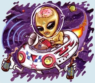 Alien Contact, by David Heulun