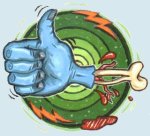 Thumbs up, by Dave Heulun